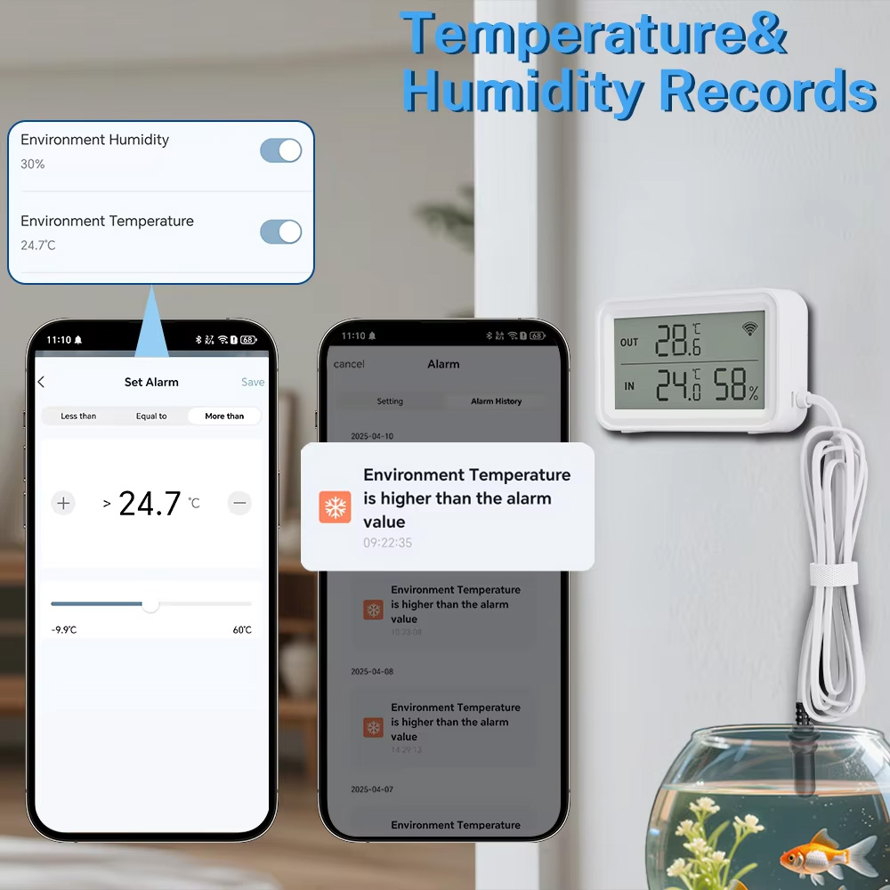 External Waterproof Probe Temp - đánh giá và giá Temperature Humidity Sensor