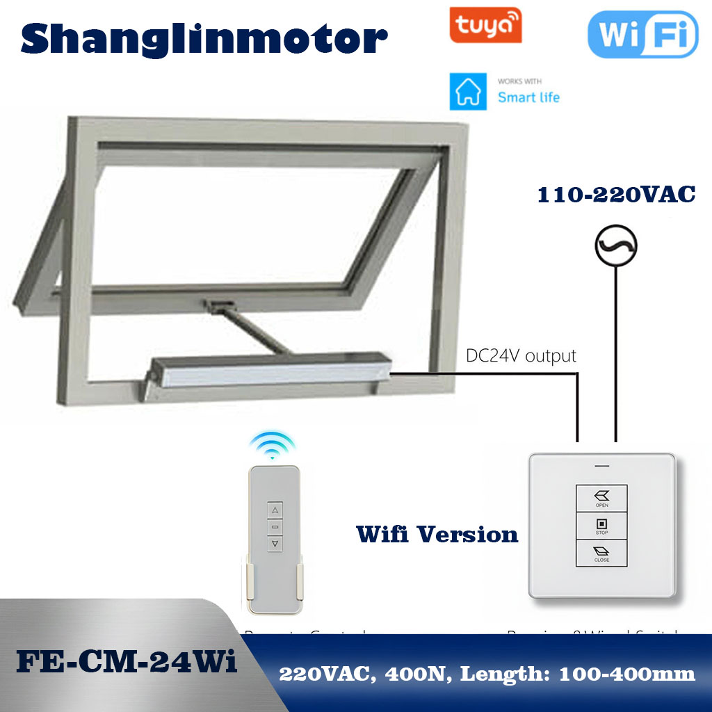 Tuya WiFi Smart Window Opener  - đánh giá và giá Smart Home Automation Diy