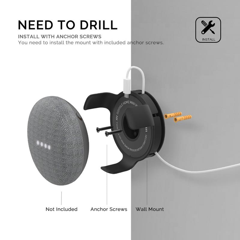 Outlet Wall Mount Holder for G - đánh giá và giá Google Speaker Nest Mini