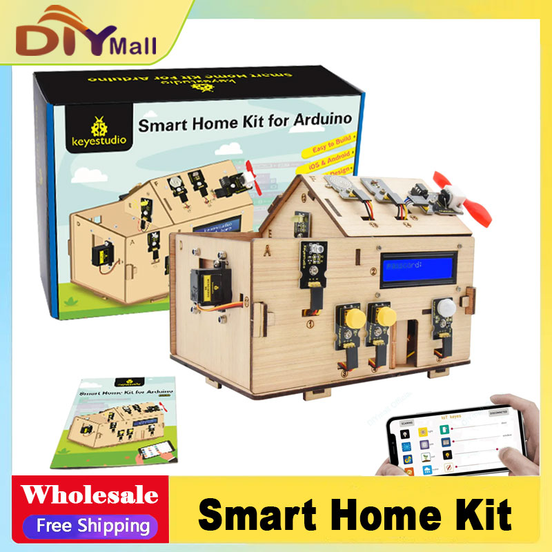Keyestudio Smart IoT Home Kit  - đánh giá và giá Home Automation With Arduino