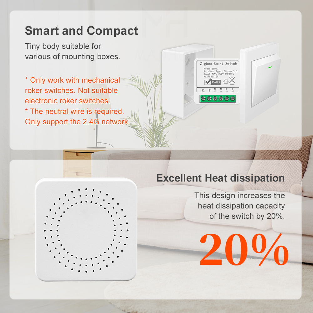 16A ZigBee3.0 Smart Light Swit - đánh giá và giá Smart Home Automation Diy