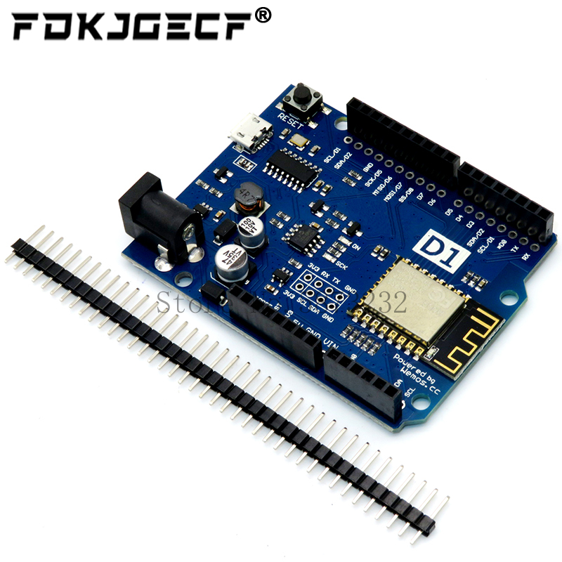 WeMos D1 R2 WiFi uno based ESP - đánh giá và giá Esp8266 Nodemcu Board