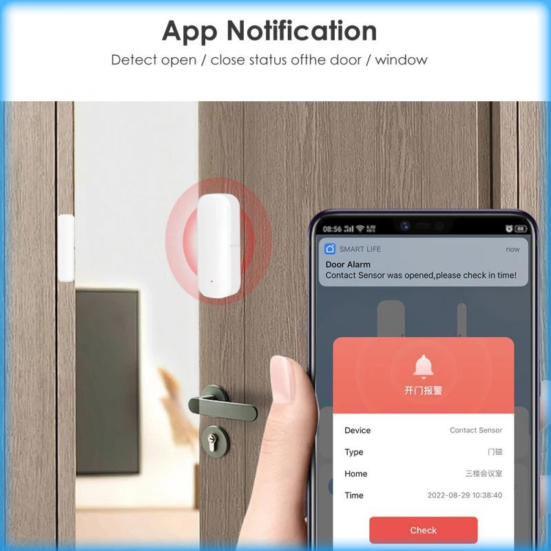 Tuya Wi-Fi Smart Door And Wind - đánh giá và giá Home Automation Ideas