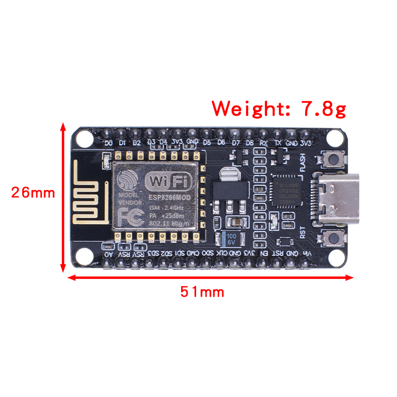 Wireless Module NodeMCU CP2102 - đánh giá và giá Esp8266 Nodemcu Board