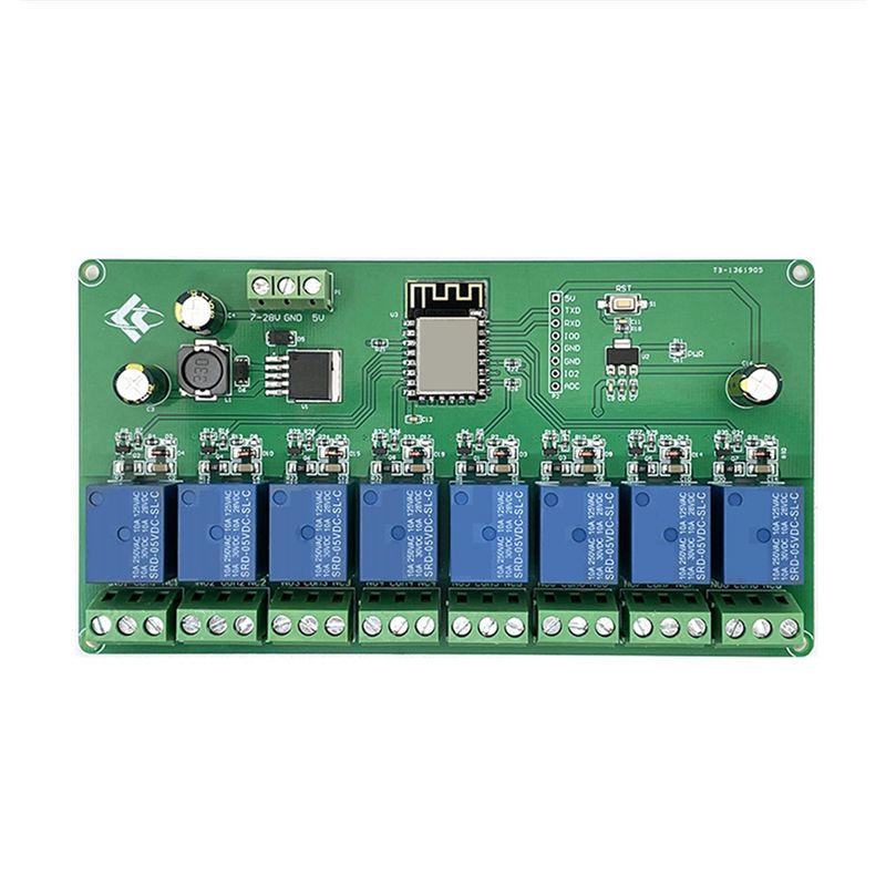 A33T-2X 8 Channel Wireless WIF - đánh giá và giá Relay 8 Channel Board