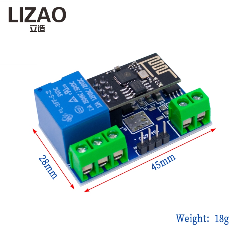 LIZAO ESP8266 5V WiFi IoT Rela - đánh giá và giá Home Automation With Arduino