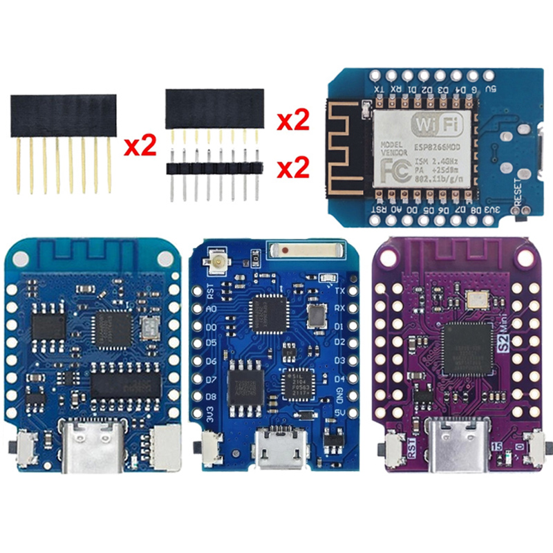 WeMos D1 Mini Pro V3.0 NodeMcu - đánh giá và giá Esp8266 Nodemcu Board