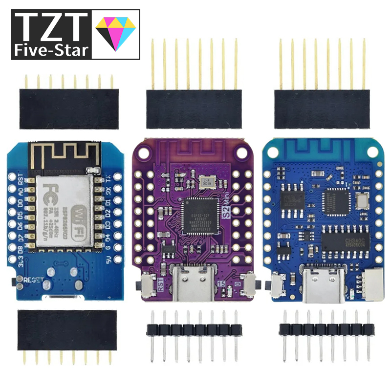 WeMos D1 Mini Pro V3.0 NodeMcu - đánh giá và giá Esp8266 Nodemcu Board