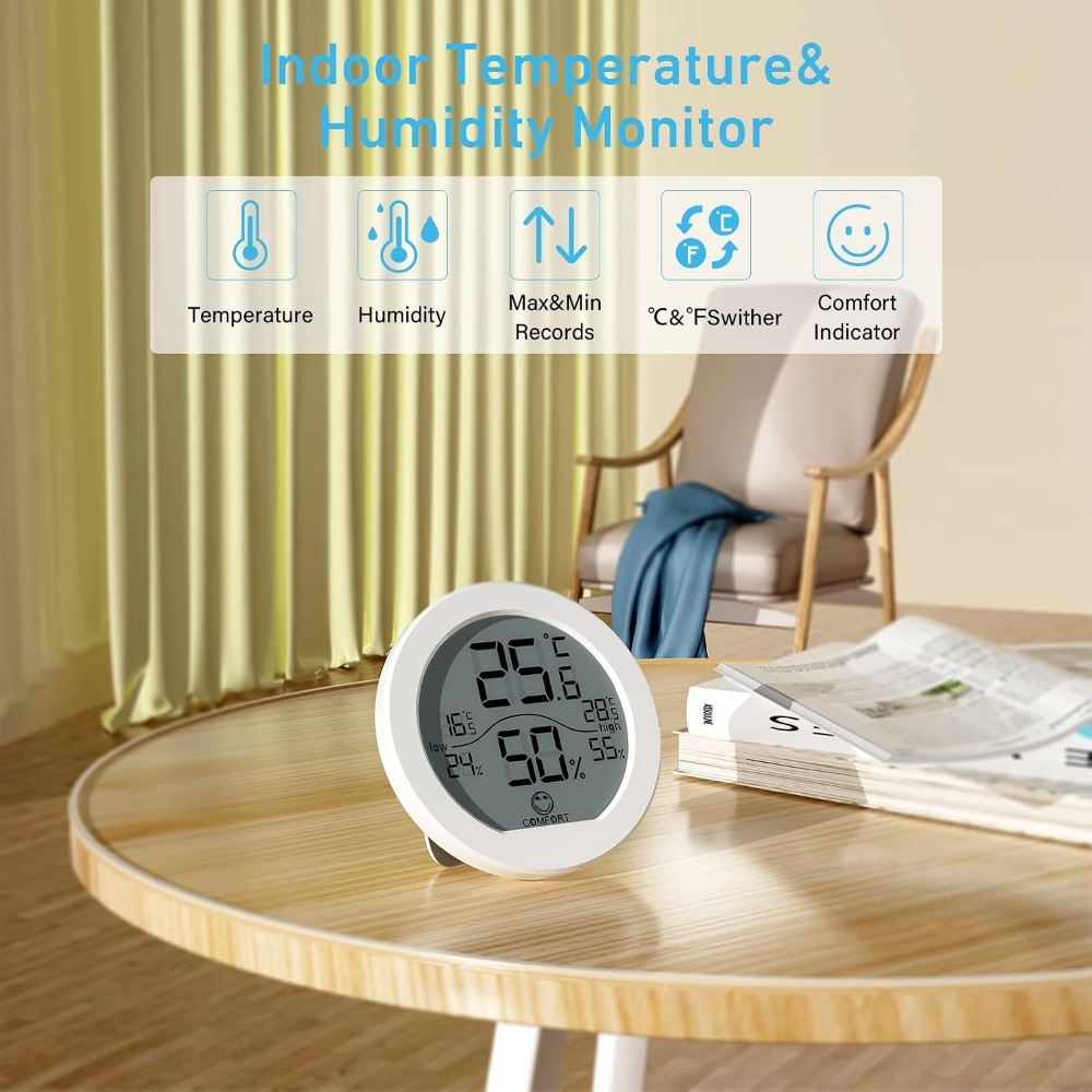 Digital Hygrometer Thermometer - đánh giá và giá Temperature Humidity Sensor