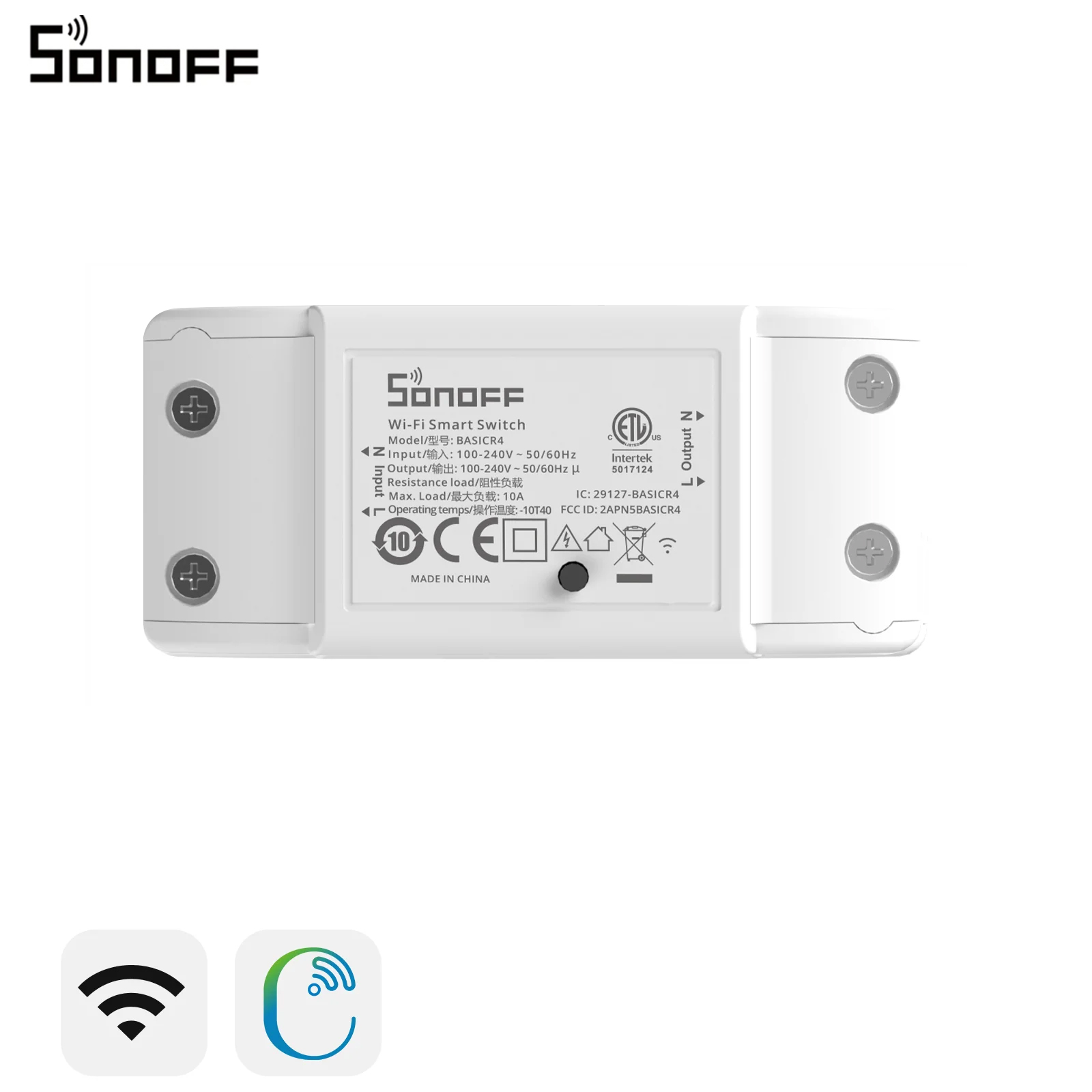 SONOFF Basic R4 Smart Wifi Swi - đánh giá và giá Sonoff Basic Switch